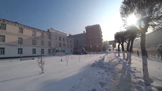 Проспект Бухар-Жырау в Караганде от дома №2 до дома №20 18 Января 2023 года п/л УЛИЦЫ КАРАГАНДЫ 2