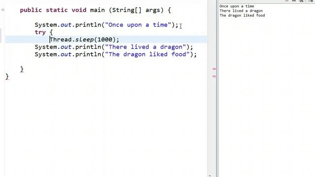 Java - Pausing a Program смотреть онлайн