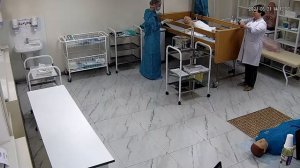 Одевание стерильного халата