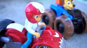 Paw Patrol Monster Trucks Transformation Mud Party Rescue Squad Adventure Bay