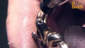 Using The Lampert PUK 5 to Repair A Hollow Gold Watch Bracelet