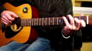 Тёмная ночь из х.ф. "Два бойца" Разбор песни на гитаре Тональность ( Еm ) Песни под гитару