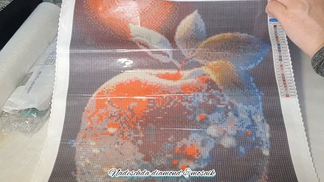 Выпуск 955/Обзор двух картин с АВ стразами/Алмазная мозаика/ смотреть онлайн
