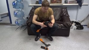 Топоры Fiskars х7 и х10 +Костик
