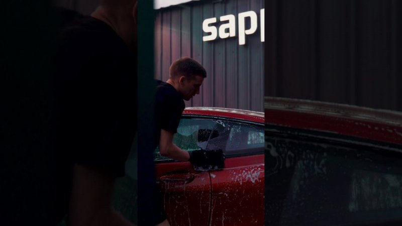 ASMR Двухфазная мойка BMW #sappodetailing  #sappo