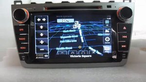 Mazda 6 dvd navigation TV, Mazda 6 dvd player gps navigation