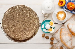 Самый простой рецепт Торта с бананами и сгущенкой. Супер Быстро и Просто. Самый быстрый пирог