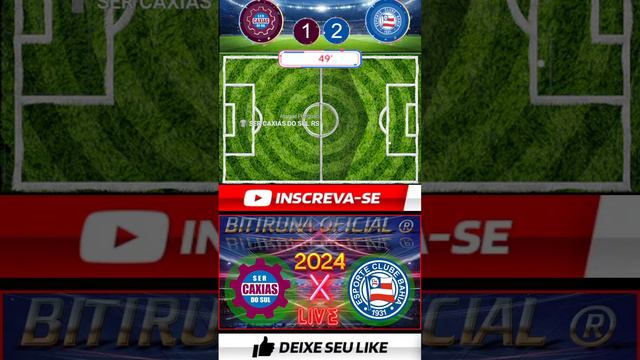 Caxias x Bahia ao vivo campeonato Copa do Brasil 2024 | NARRAÇÃO смотреть онлайн