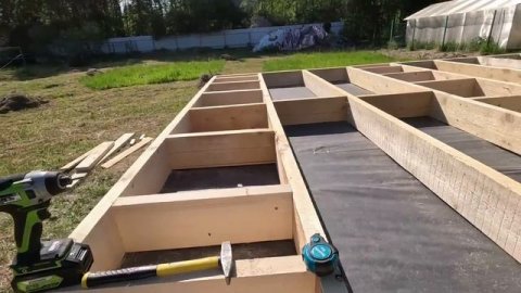 полы каркасного дома