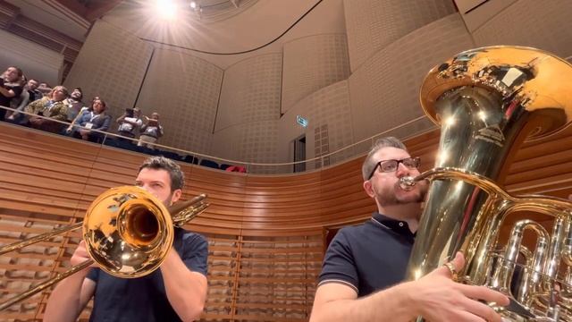 Verdi Requiem - Dies Irae. - bass trombone and tuba смотреть онлайн