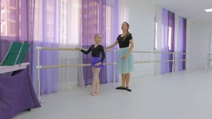 Ballet lesson 5. Урок балета онлайн №5, дети 8-12 лет.