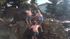 Прогулка на фонтаны город Октябрьский,Башкортостан