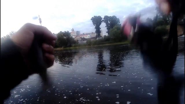 рыбалка в Челябинске 06 - 07 июля 2021 попали на выход щуки и окуня река миасс смотреть онлайн