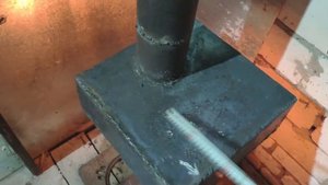 Печь на отработке | Размеры