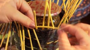 Объемный чехол - кашпо для цветочного горшка