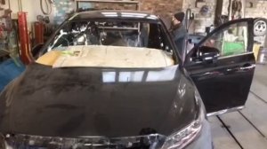 А сервис (кузовной ремонт) Замена крыши Toyota Harier