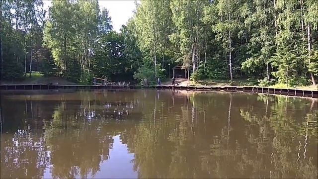 Форель лучше реагирует на резину. Клёвое место, Лосиный остров, спорт-зона. смотреть онлайн