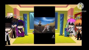 hashiras react to tanjiro as byakuya kuchiki хашира реакция на танжиро как Бякуя Кучики