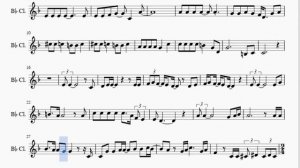 Clarinet Sheet Music: How to play Bohemian Rhapsody by Queen