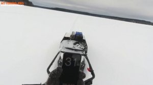 Тест Скорости Мотособаки BALTMOTORS SNOWDOG с двигателем YAMAHA