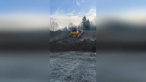 Работа бульдозера ЧЕТРА Т-11 в -23