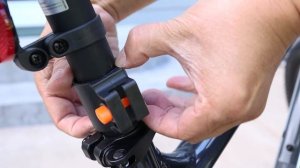 How to Mount Bike Lock Holder - Install and Attach Combination Cable Lock to Prevent Bike Theft