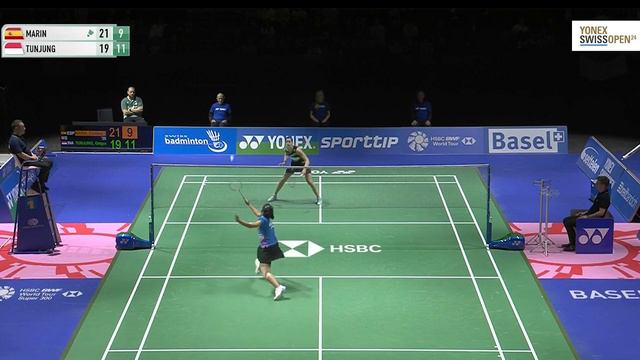 Carolina MARIN [ESP] vs Gregoria Mariska TUNJUNG [INA] | Swiss Open 2024 | Finals