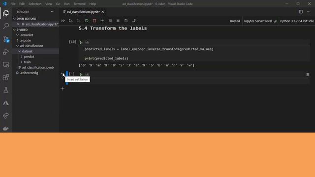 Predict Using the Model - ASL Classification - Deep Learning Introduction смотреть онлайн