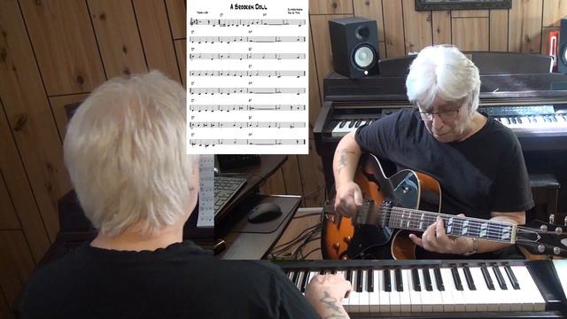 A Brooken Doll - Jazz guitar & piano cover ( Clifford Harris & Jas. W. Tate ) смотреть онлайн