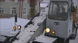 Как Русские чистят снег. Часть 2. Ископаемый монстр.