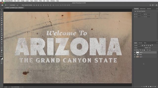 Advanced Grunge Techniques | Photoshop Tutorial for Text & Logos смотреть онлайн