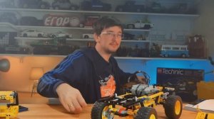 Пересобираю триальный грузовик из LEGO Technic 42114 VOLVO A60H. Шасси, подвеска, рулевая. Эпизод 2