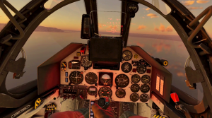Совместный вылет на паре штурмовиков Alpha Jet E в VR шлеме в War Thunder.