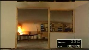 Достаточно 5 минут, чтобы маленькое пламя свечи превратилось в пожар