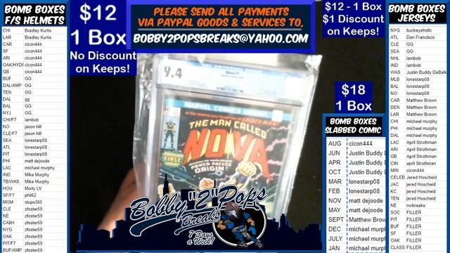 5 4 20 Bomb Boxes Slabbed Comic 1 Box Break Nova #1 9 4 смотреть онлайн