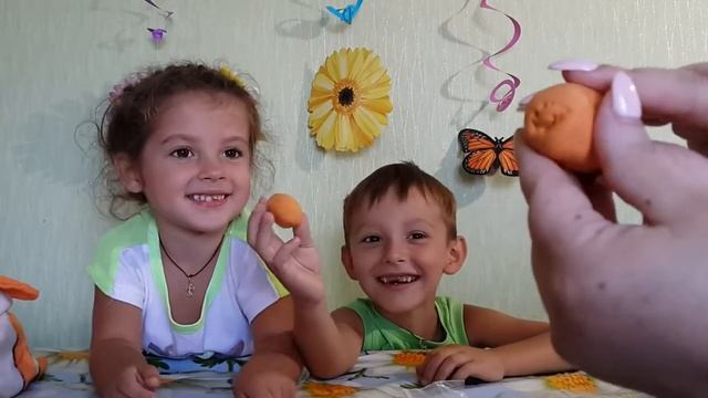 ЛЕГКИЙ ПЛАСТИЛИН ЛЕПИМ РЫБКУ НЕМО easy plasticine fish Nemo