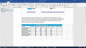 ? Como adicionar uma planilha do Excel dentro do Word | Curso Excel Grátis | Aula Extra Excel e Wor