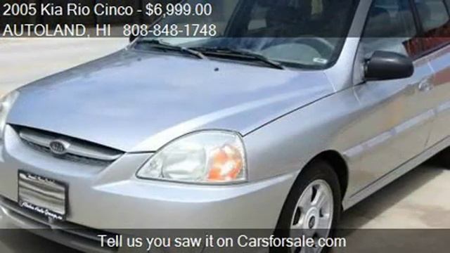 2005 Kia Rio Cinco for sale in Honolulu, HI 96819 at AUTOLA смотреть онлайн