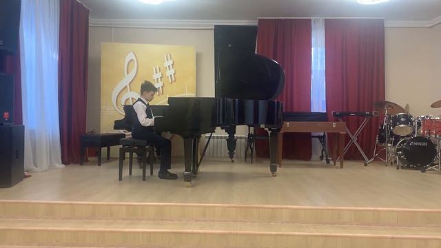 Раменская ДШИ № 2. Грибанов Юрий. Д. Кабалевский «Клоуны» смотреть онлайн