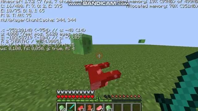 Kill Slime for Minecraft /The Green Fire/ смотреть онлайн