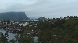 HR-48 AURORA. Reine, Lofoten, Norway.