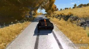 BeamNG Drive Civetta FT40 GTS Black Skin Edition Crash Testing #53 - Insanegaz