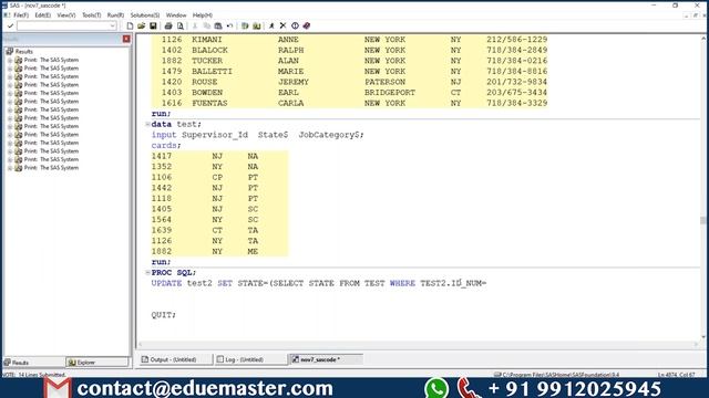 SQL Tutorial For Beginners✔SQL Full Course?Learn Proc SQL (Structured Query Language) Step By Step✔