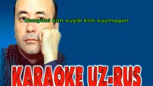 Muhriddin Xoliqov Besh kunlik dunyo karaoke