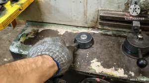 Шлифовка продольного суппорта резцедержателя токарного станка DLZ 500 на 3г71м и SFWR 630