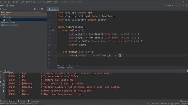 Kivy Tutorial #22 - Taking Input using TextInput | Kivy Basics смотреть онлайн