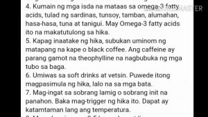 hika o asthma maiiwasan sa pamamagitan ng....