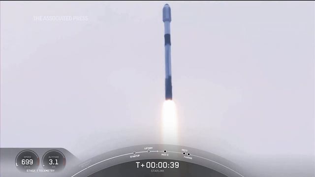 SpaceX launches 56 Starlink satellites into orbit смотреть онлайн