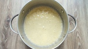 Постный банановый крем для торта
