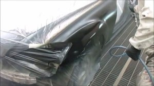 Покраска кузова Mercedes Benz целиком